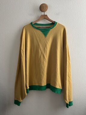 Free People We The Free Oversized Colorblock Sweatshirt